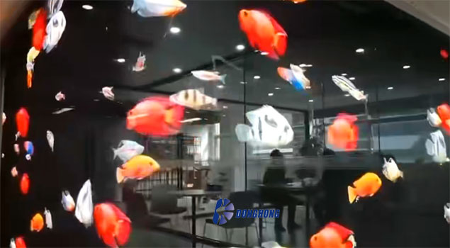 Immersive 3D holographic imagery